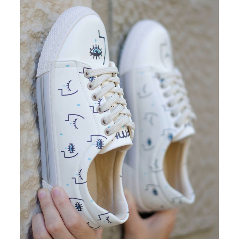 MUMKA - Zapatilla Urbana Mujer Blanca Mumka