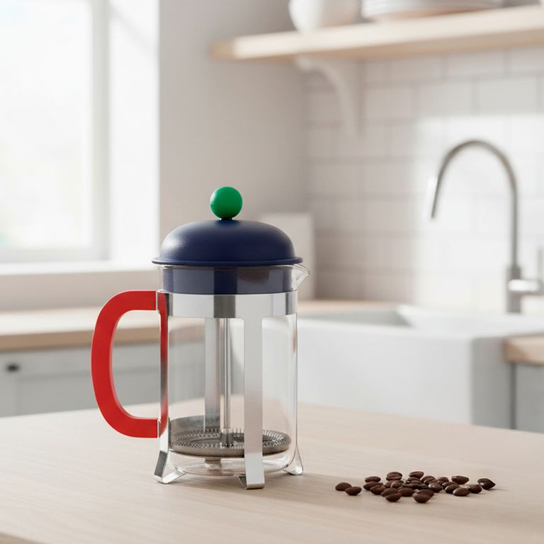 BENETTON Cafetera Prensa Francesa 800 ml Vidrio