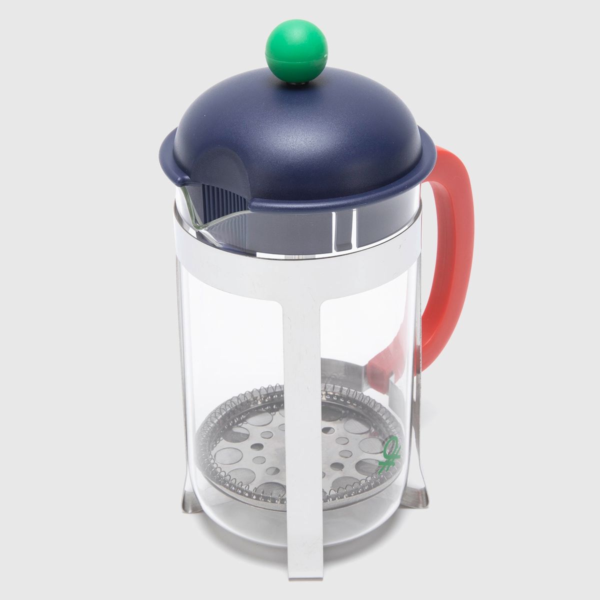 BENETTON - Cafetera Prensa Francesa 800 ml Vidrio Benetton