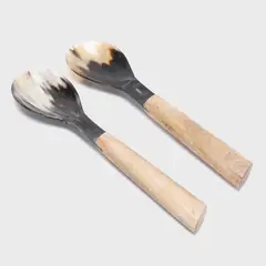 CASA CANTABRIA - Set X2 Piezas de Servir Horn