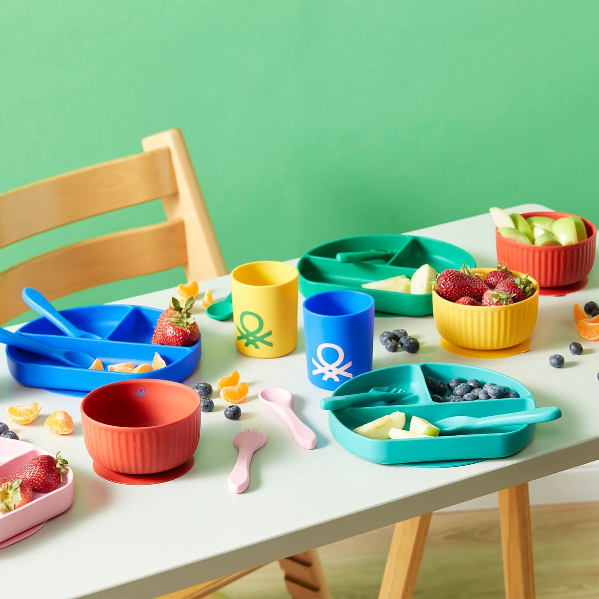 BENETTON - Set 2 Bowl Silicona 11Cm Benetton Kids