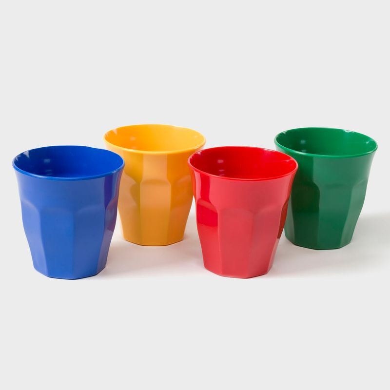BENETTON - Set 4 Vasos Kids Colores Benetton