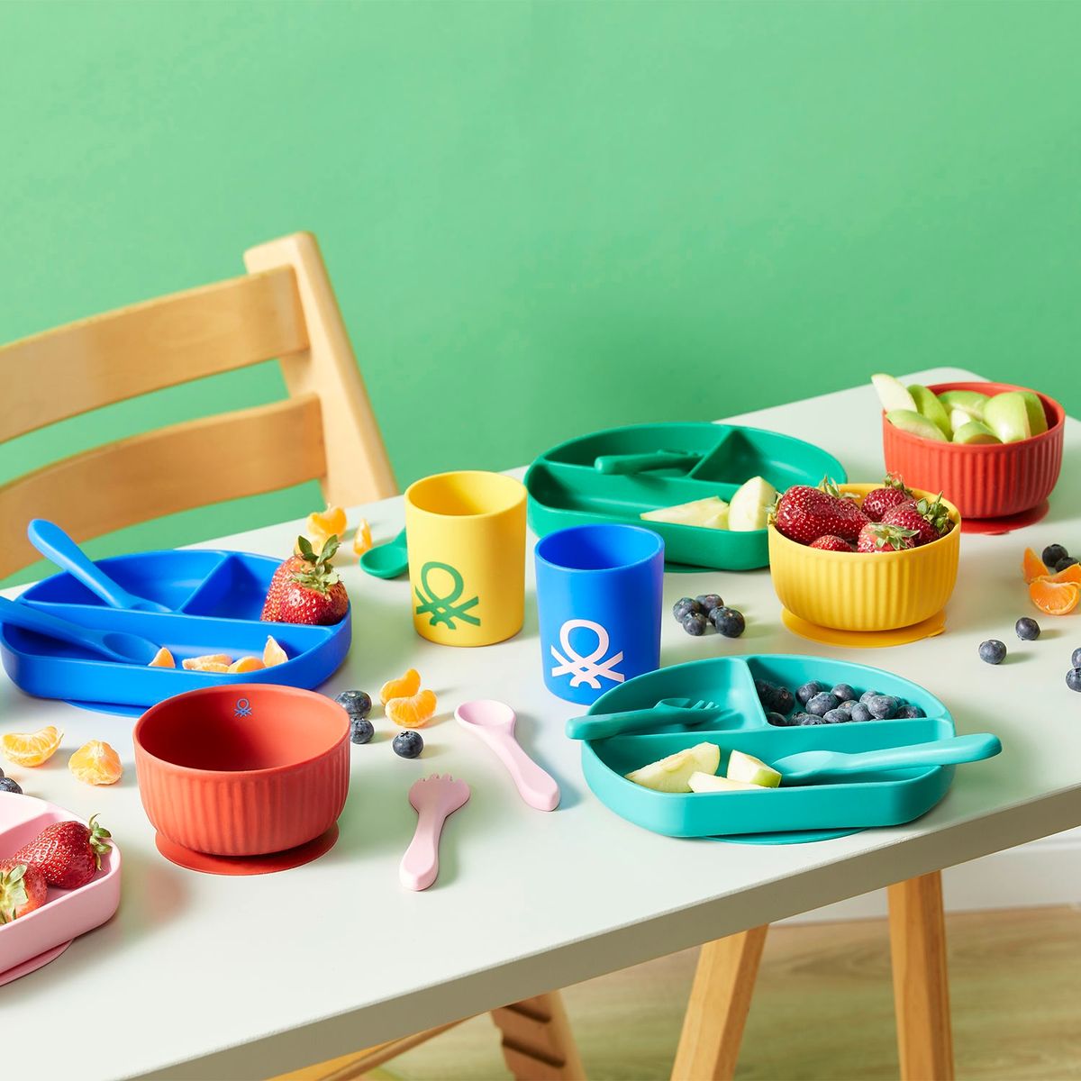 BENETTON - Set 2 Bowl Silicona 11Cm Benetton Kids