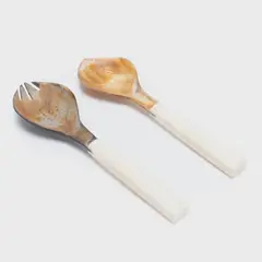 CASA CANTABRIA - Set X2 Piezas de Servir Horn
