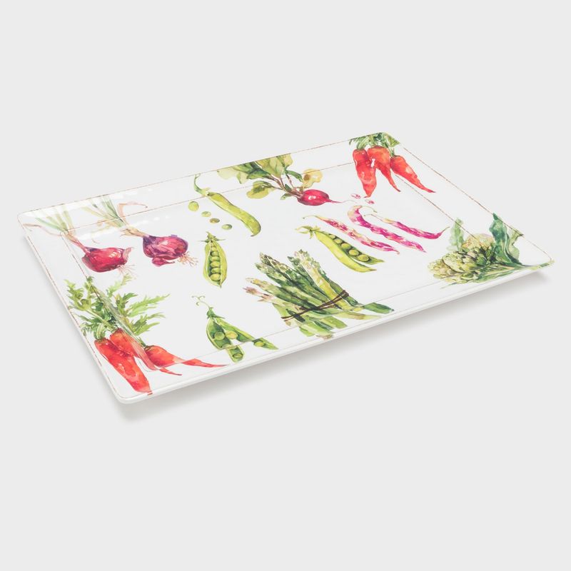 BASEMENT HOME - Bandeja Melamina Verduras Mel 3,6x14x40 cm Basement Home