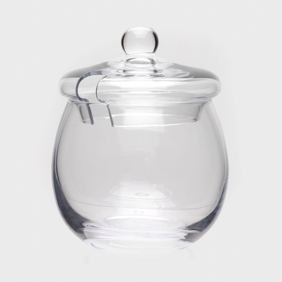 CASA CANTABRIA - Azucarero con Tapa Vidrio Clear 13 cm Casa Cantabria