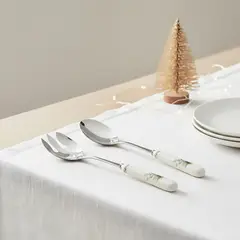 ROBERTA ALLEN - Set 2 Piezas Servir Ensalada Navidad