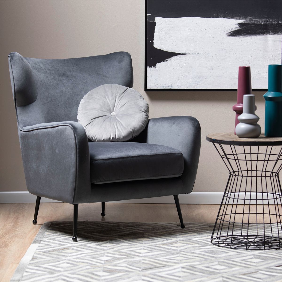 BASEMENT HOME - Poltrona Velvet Sónico Basement Home