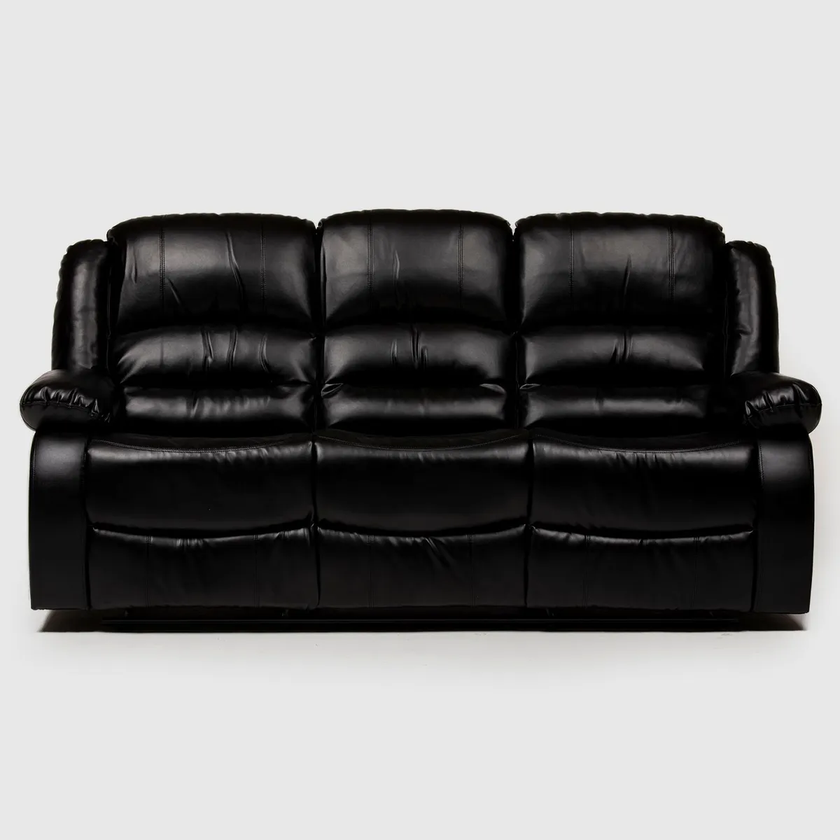 MICA - Berger Reclinable 3 Cuerpos Cuero Combinado Robbie Mica