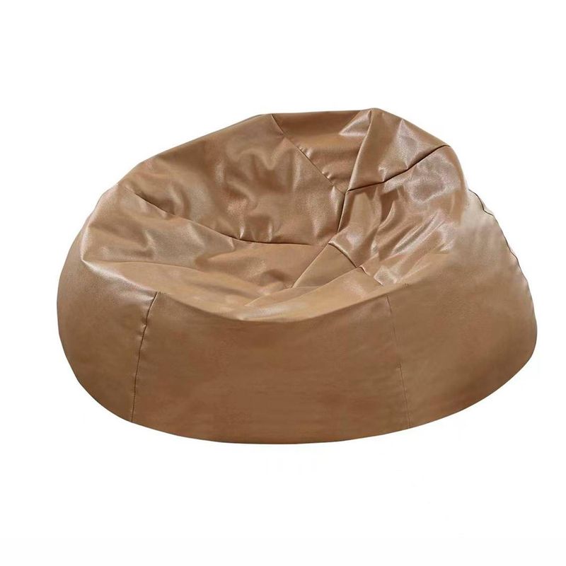 BASEMENT HOME - POUF BELEN PU CARAMELO