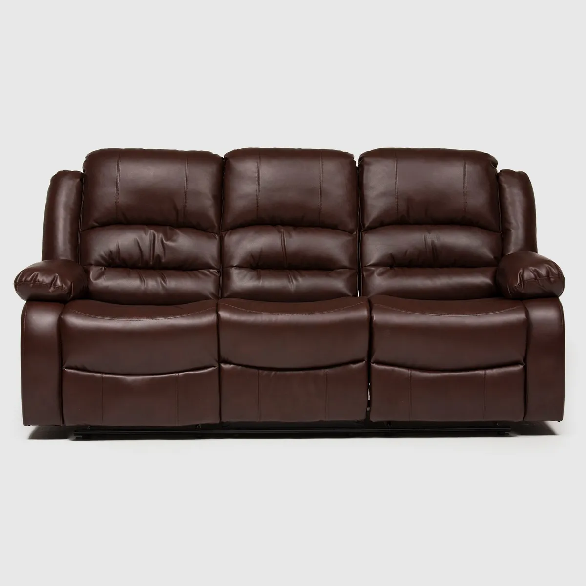 MICA - Berger Reclinable 3 Cuerpos Cuero Combinado Robbie Mica