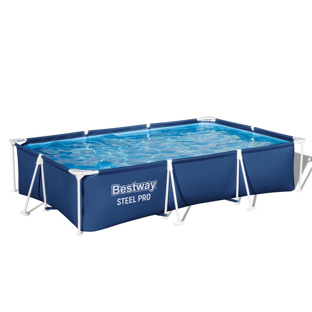 BESTWAY - Piscina Estructural Rectangular 300 X 201 X 66 Cm Bestway