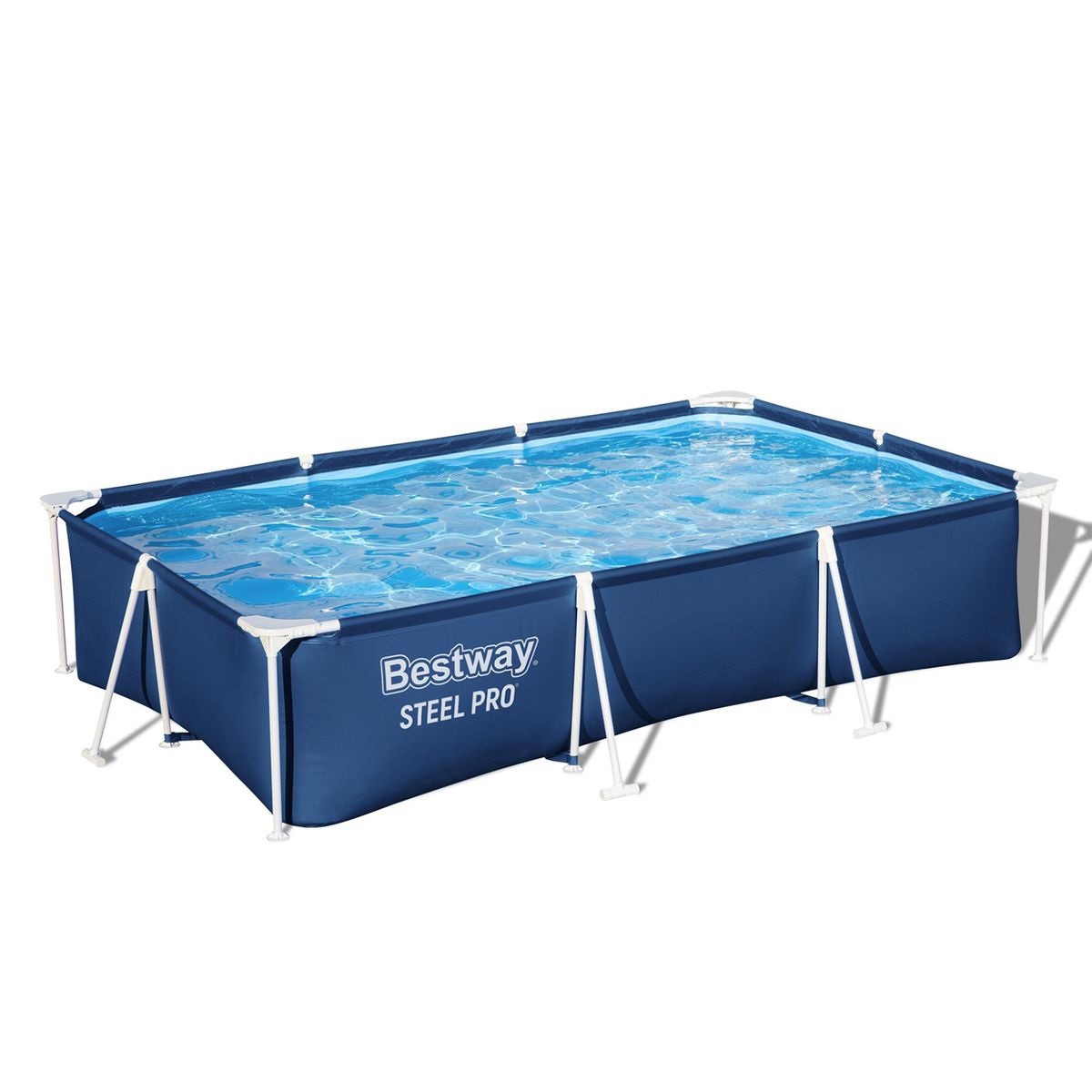 BESTWAY - Piscina Estructural Rectangular 300 X 201 X 66 Cm Bestway