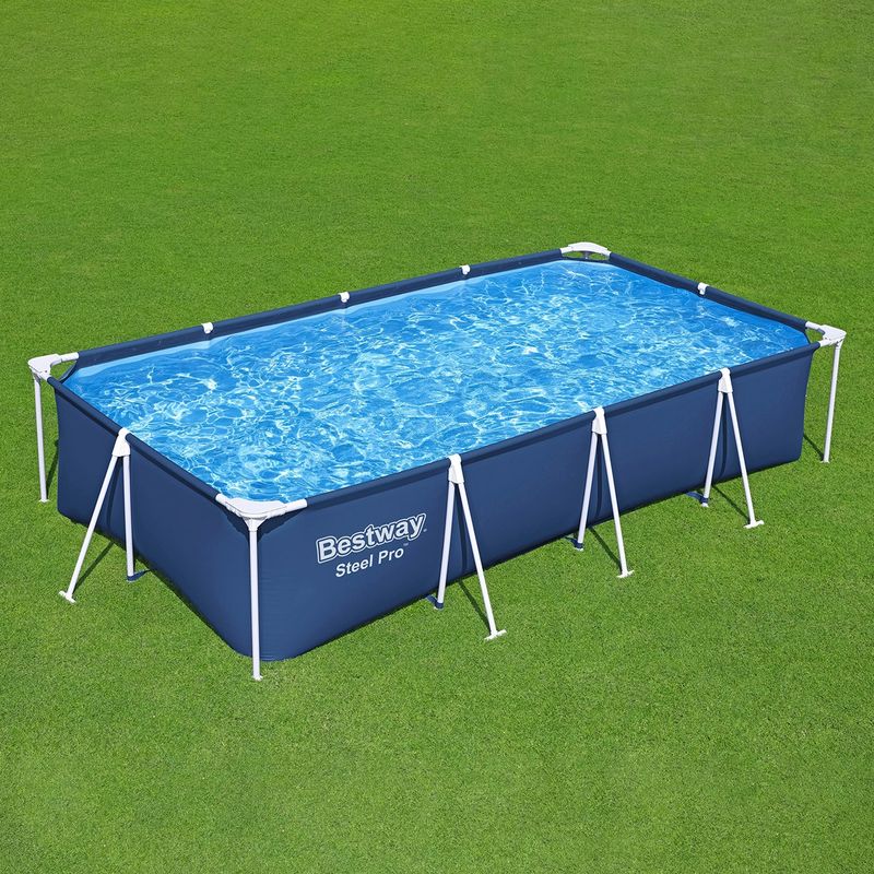 BESTWAY - Piscina Estructural Rectangular 400 x 211 x 81 cm. Bestway