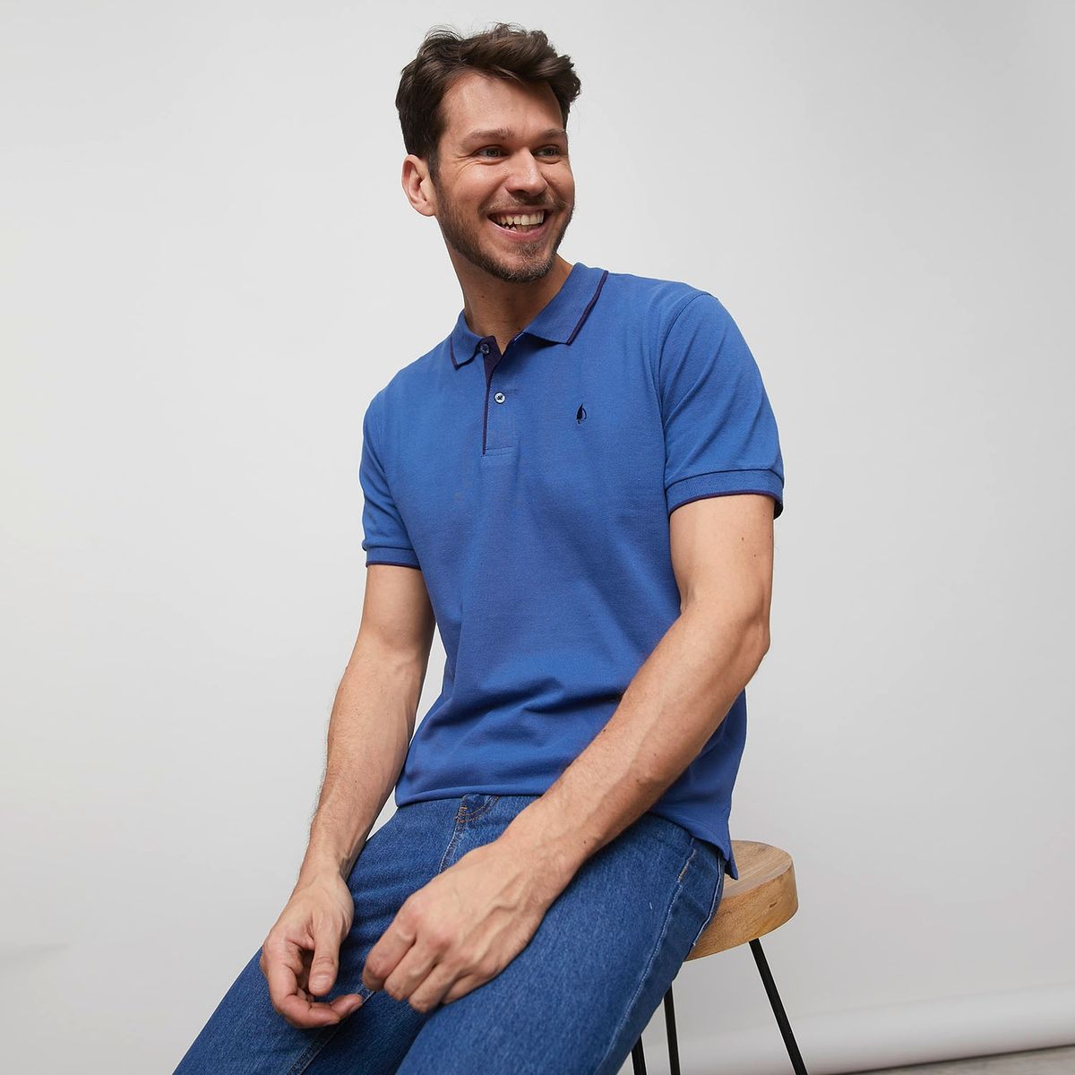 NEWPORT - Newport Polera Manga Corta Algodón Hombre