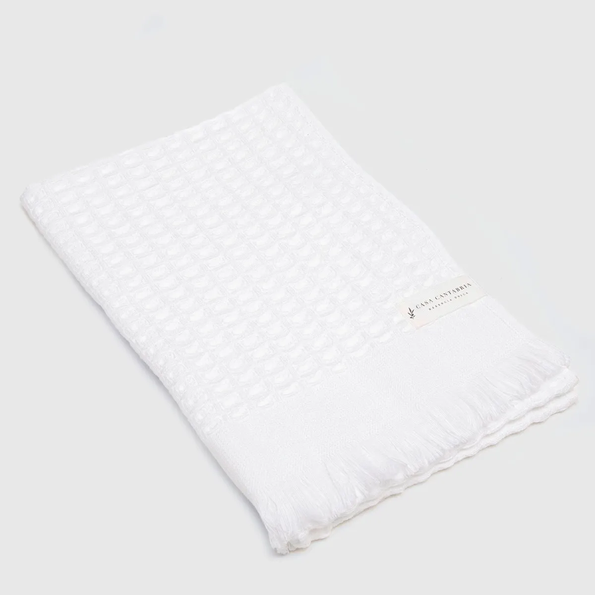 CASA CANTABRIA - Toalla De Cuerpo Y Mano Waffle 100% Algodón Casa Cantabria