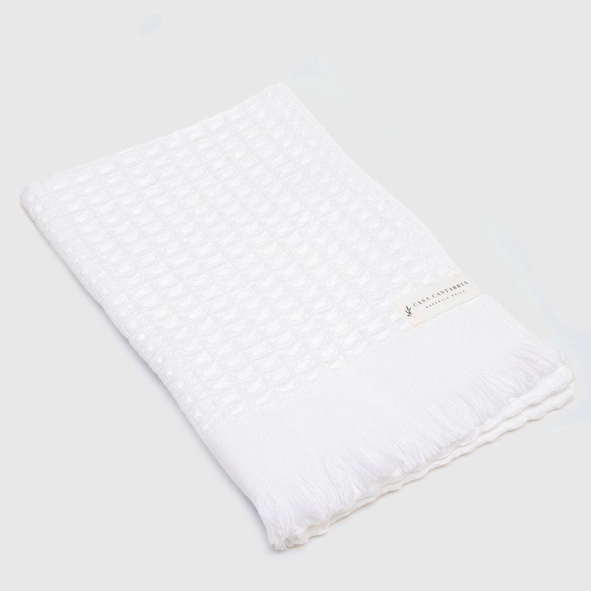 CASA CANTABRIA - Toalla De Cuerpo Y Mano Waffle 100% Algodón Casa Cantabria