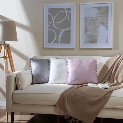 Imagen 2 del producto Cojín Decorativo Pompon 45X45 Cm