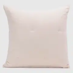 CASA CANTABRIA - Funda De Cojín Crepe Beige 50X50 Cm
