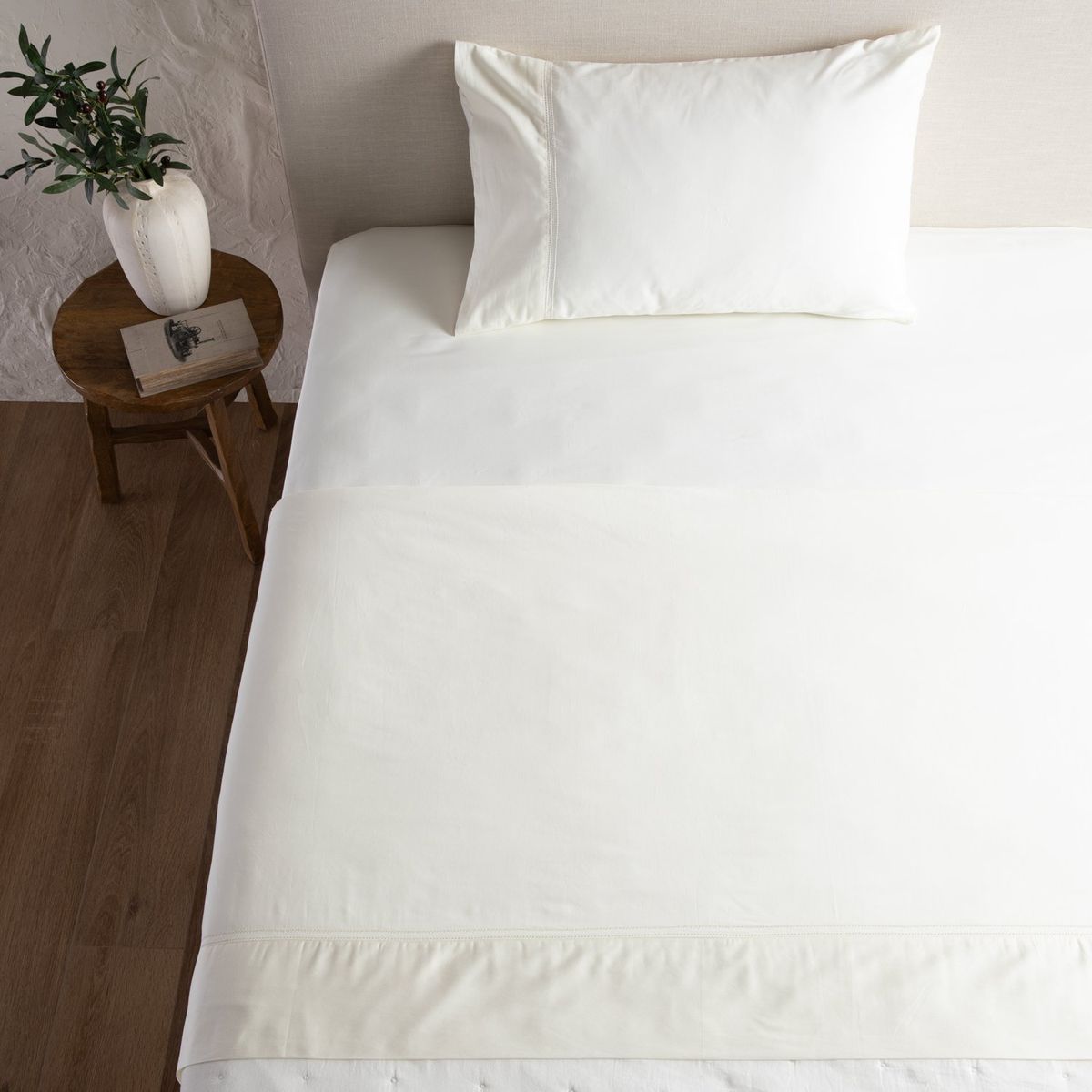 CASA CANTABRIA - Juego de Sábanas 100% Algodón 300 Hilos Casa Cantabria