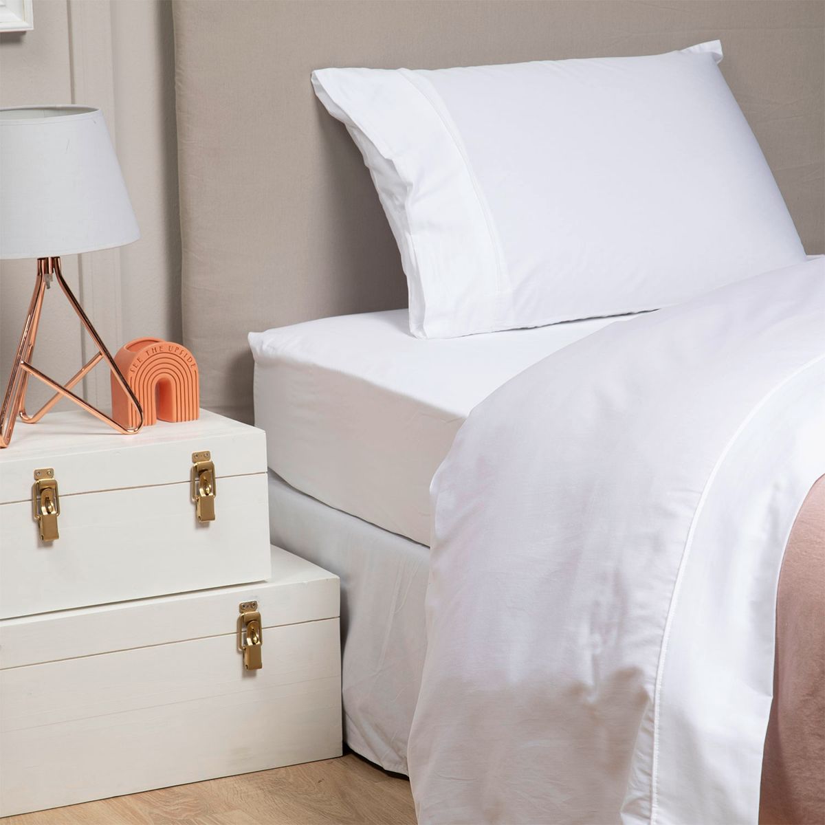 MICA KIDS - Juego de Sábanas Mica Kids 1.5 Plazas Algodón 300 Hilos