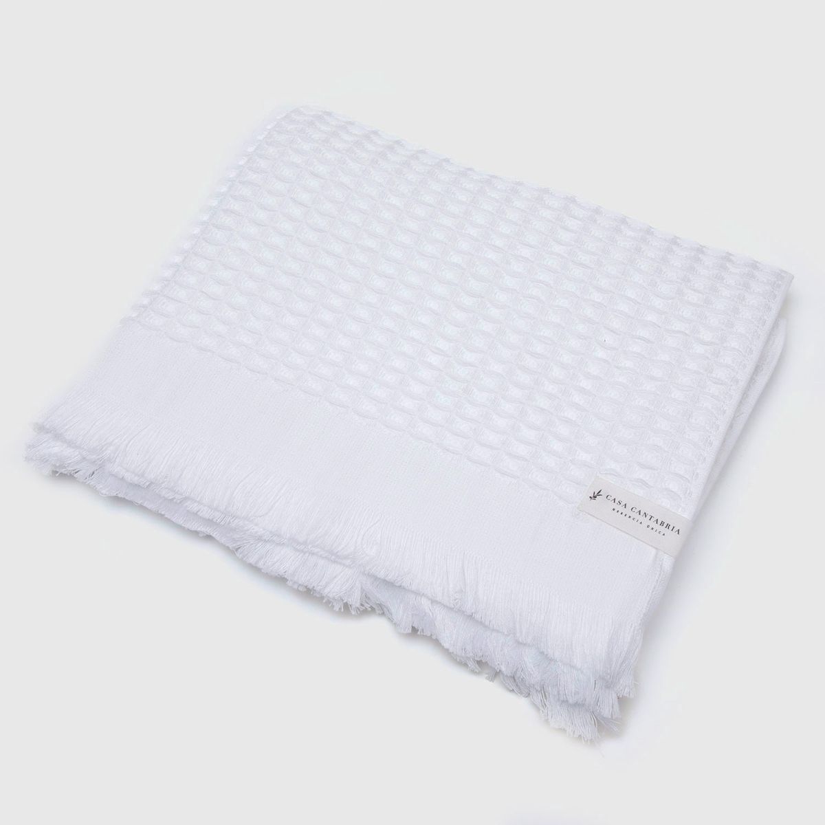 CASA CANTABRIA - Toalla De Cuerpo Y Mano Waffle 100% Algodón Casa Cantabria