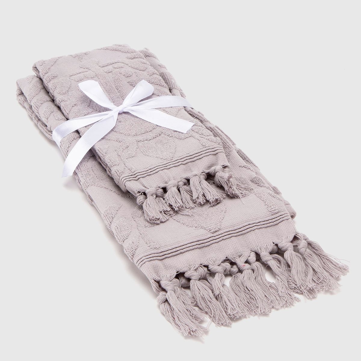 JUST HOME COLLECTION - Juego De Toallas S2 Flecos 500G Hc Just Home Collection