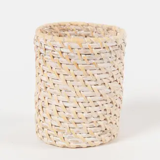 CASA CANTABRIA - Canasta Pequeña Rattán 11,5 Cm