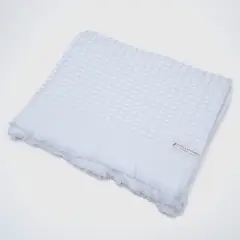 CASA CANTABRIA - Toalla Extra Baño Waffle Blanca