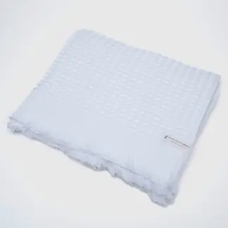 CASA CANTABRIA - Toalla Extra Baño Waffle Blanca