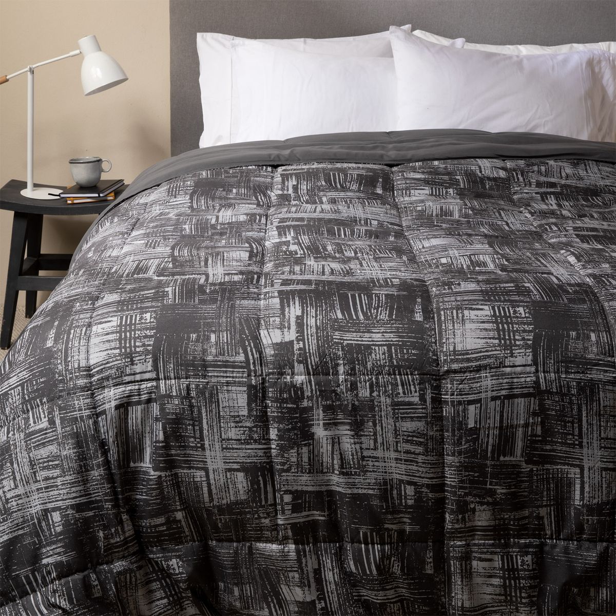 MICA - Plumón Sintético Estampado Darker Mica