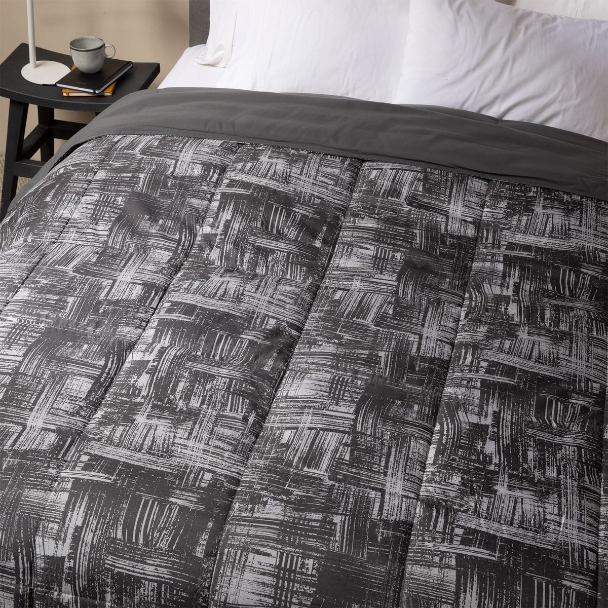 MICA - Plumón Sintético Estampado Darker Mica