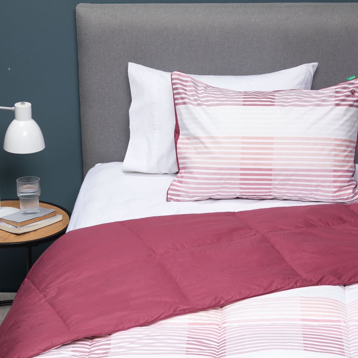 BENETTON - Plumón Algodón Viola Algodón Benetton