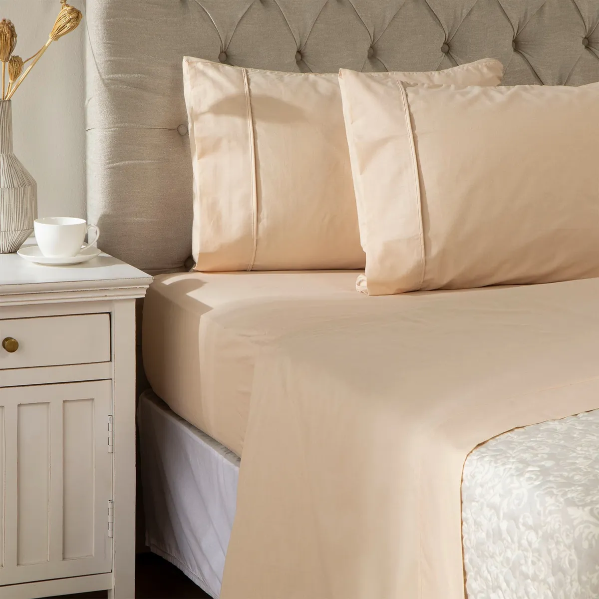 TEXTIL VIÑA - Juego de Sábanas 180 Hilos Textil Viña