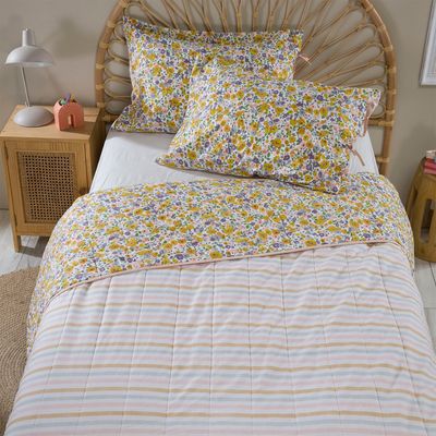 Imagen 2 del producto Cubrecama Amelia 1.5 Plazas 100% Algodón + Fundas De Almohada