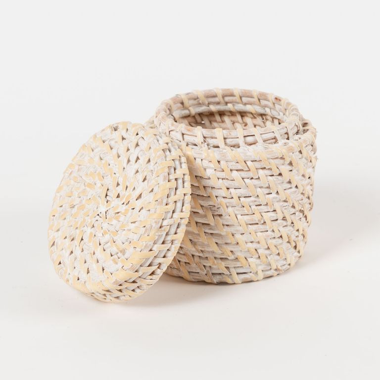 CASA CANTABRIA Canasto Rattan 11x11 Cm