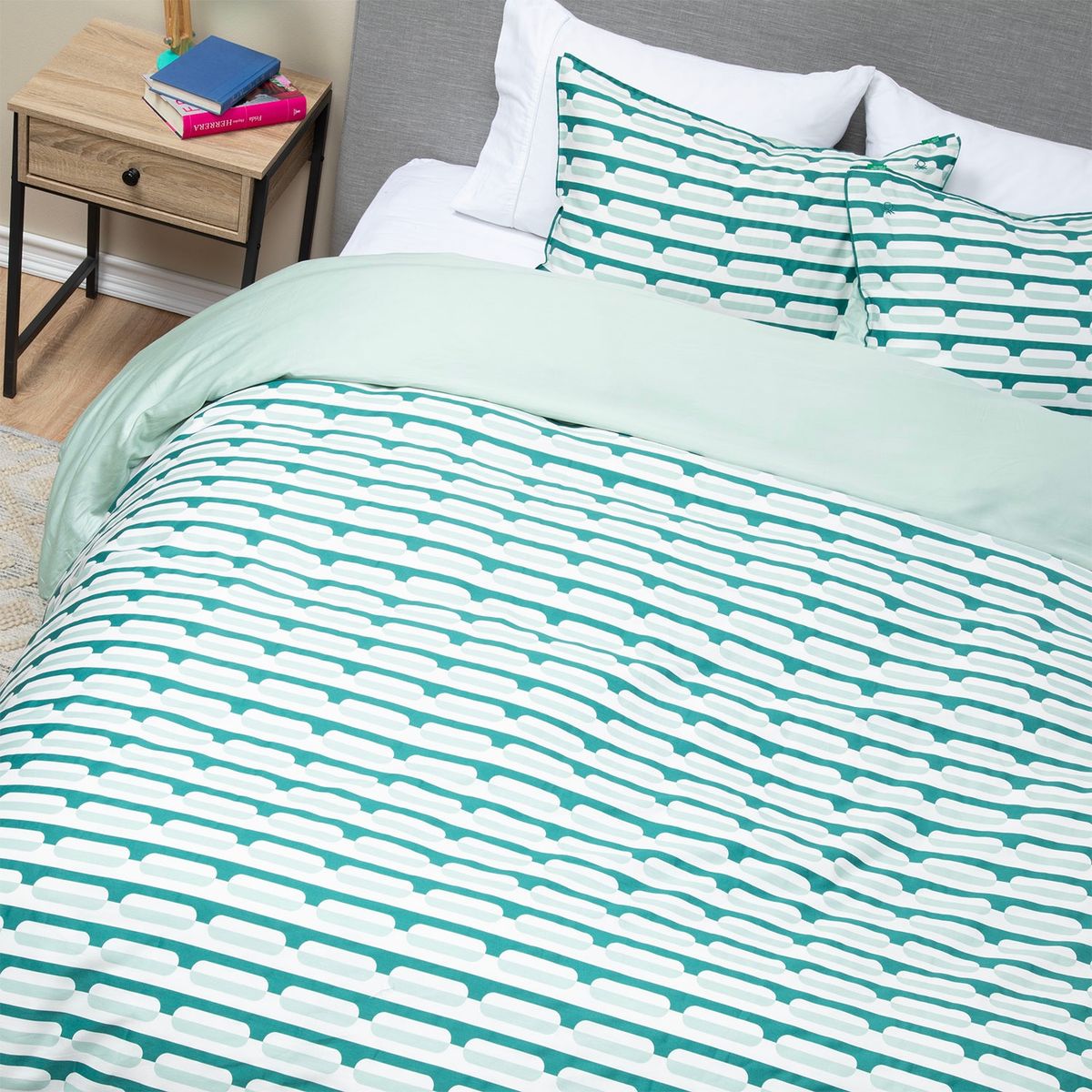 BENETTON - Funda de Plumón Verona Petróleo Benetton