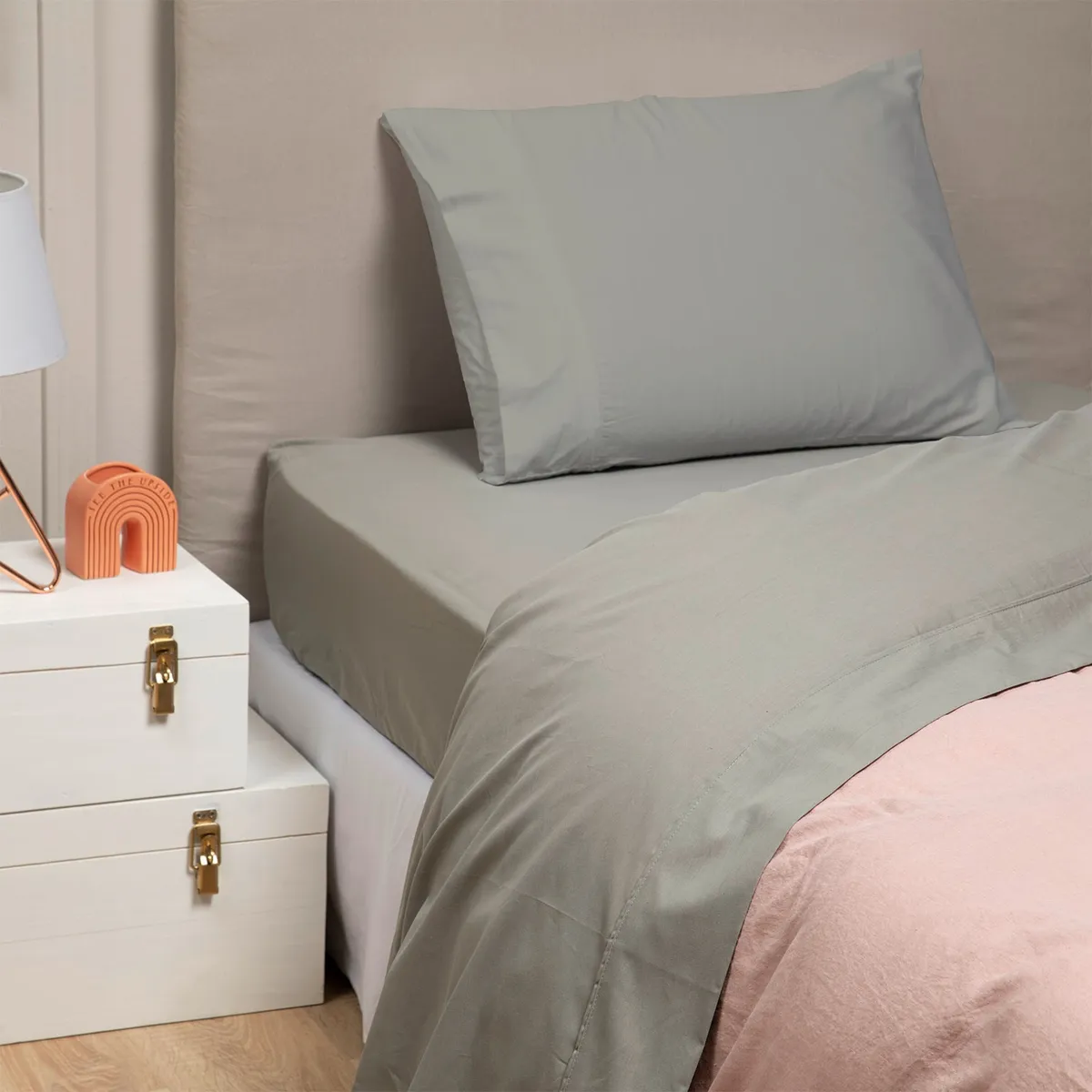 MICA KIDS - Juego de Sábanas Infantil 1,5 Plazas 100% Algodón 180 Hilos Mica Kids