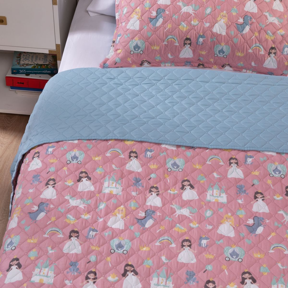 MICA KIDS - Cubrecama Infantil Hp Estampado Mica Kids