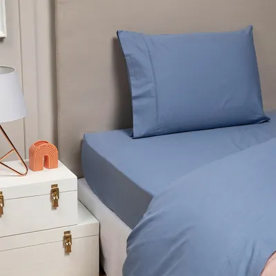 Imagen 1 del producto Juego de Sábanas Infantil 1,5 Plazas 100% Algodón 180 Hilos