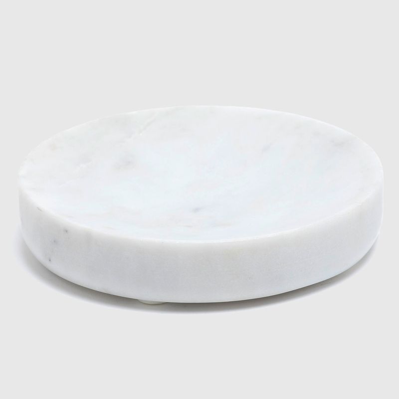 CASA CANTABRIA - Jabonera Soap Dish Mármol 15 Cm Casa Cantabria