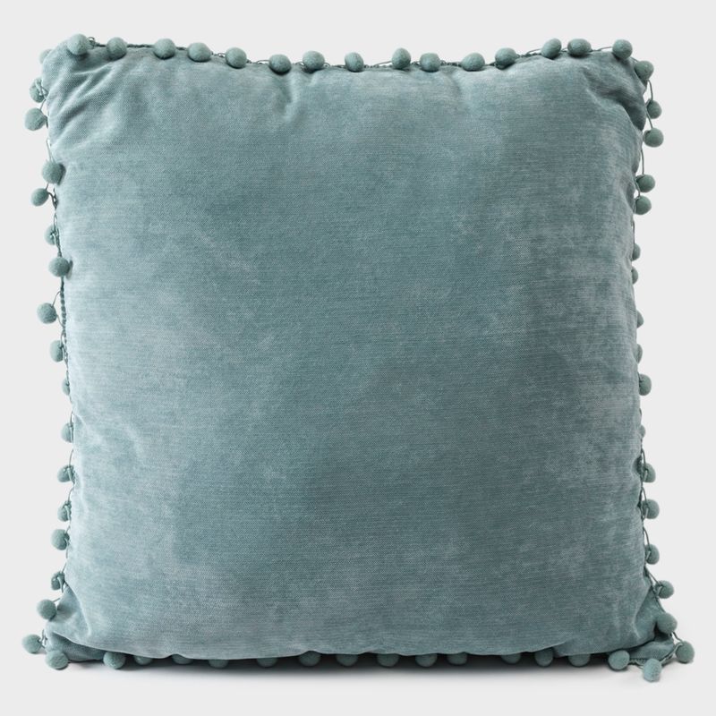 ROBERTA ALLEN - Cojín Decorativo Roberta Allen Pompon 45X45 Cm