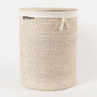 CASA CANTABRIA - Canasta De Rattán 52 Cm