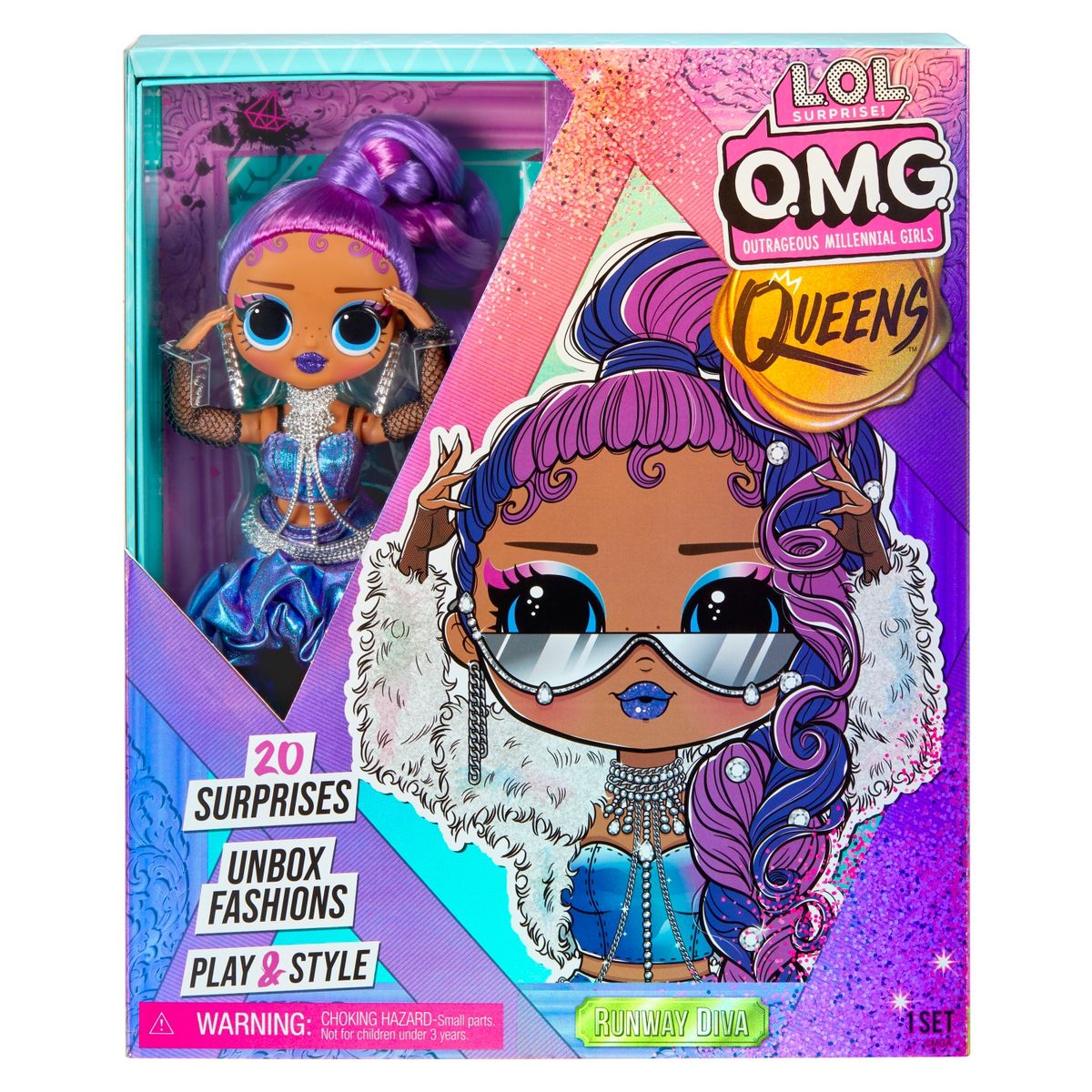 LOL - Lol Muñeca Surprise Omg Queens  - Runway Diva