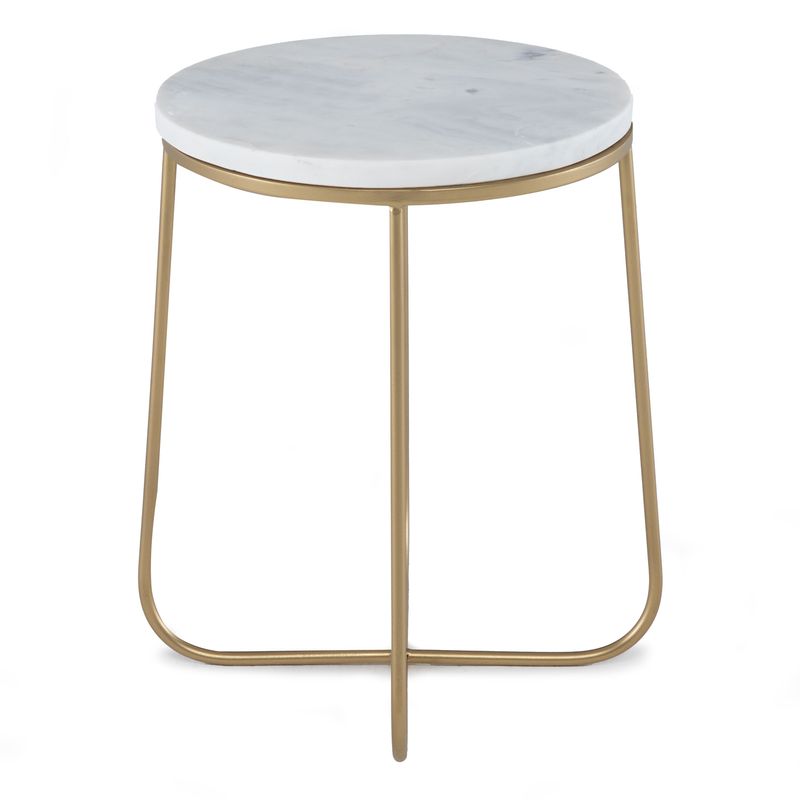 BASEMENT HOME - Mesa Red Pie Marmol Gold 40Cm Basement Home