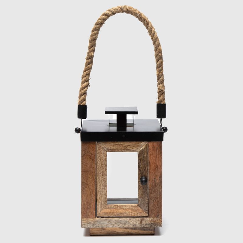 BASEMENT HOME - Farol Madera 25X23 Cm Casa Cantabria Basement Home