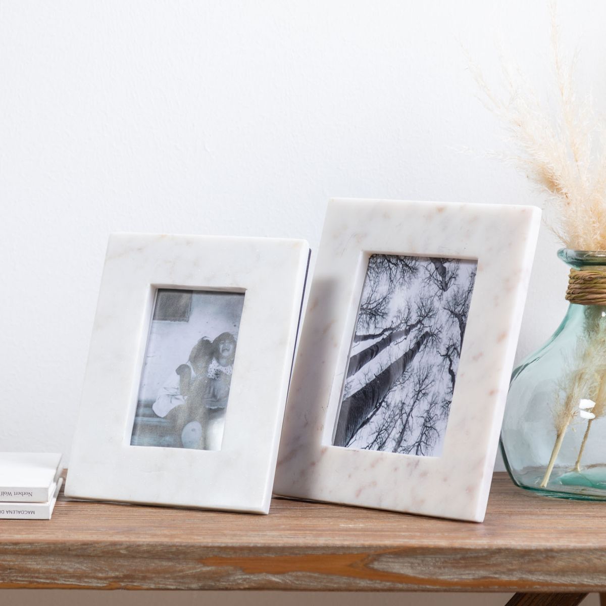 CASA CANTABRIA - Marco de Foto Marmol Adorno Decorativo Casa Cantabria