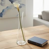 Florero Cilindro Vidrio 40 cm