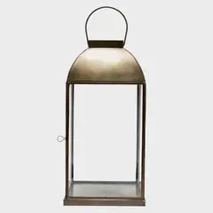 CASA CANTABRIA - Farol Metal Envejecido 20x20x42 cm