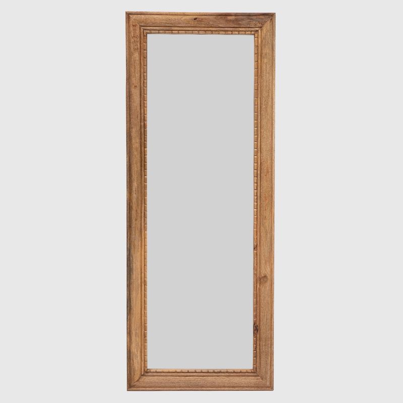 CASA CANTABRIA - Espejo Madera Rectangular 140X55 Cm Casa Cantabria